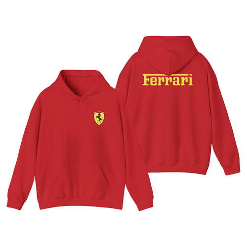 Fórmula 1 - Sudadera con capucha unisex Scuderia Ferrari F1 Team Racing - Lewis Hamilton - Imagen 5 de 6