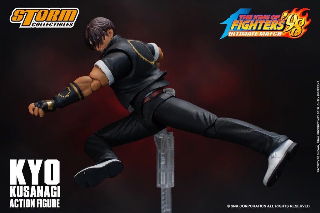 Action Figure Kyo Kusanagi 7: The King Of Fighters '98 - Boneco