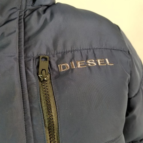 Diesel puffer ski jacket youth medium blue snowboard outdoor snowboard - Picture 6 of 13