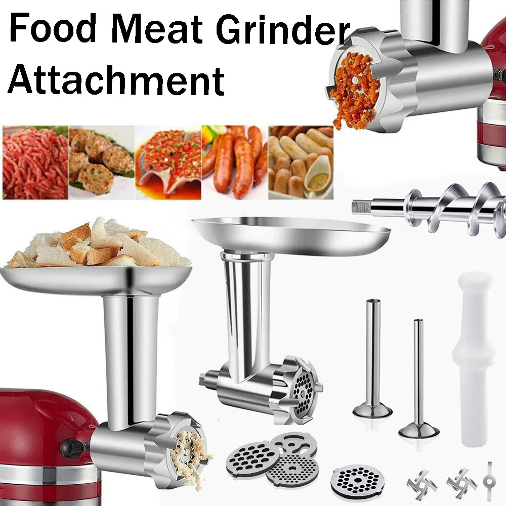 Meat Grinder Attachment Stainless Steel For Kitchenaid Stand Mixer  Accessories