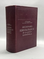 Diccionario ideológico de la lengua español...