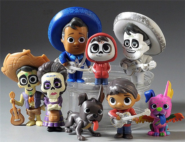 8Pcs Disney Coco Movie Figure Toy Set Miguel HECTOR Dante Imelda Pepita Toy | eBay