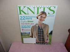 INTERWEAVE KNITS MAGAZINE  " SIMPLE,QUICK PERFECT FIT"  SPRING ,2009