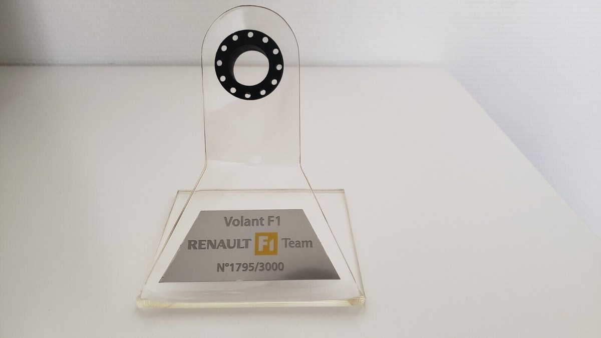 RARE Volant Renault F1 Team Edition Limitée Fernando Alonso 2005 R25 - Collection