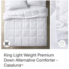 casaluna midweight down alternative comforter