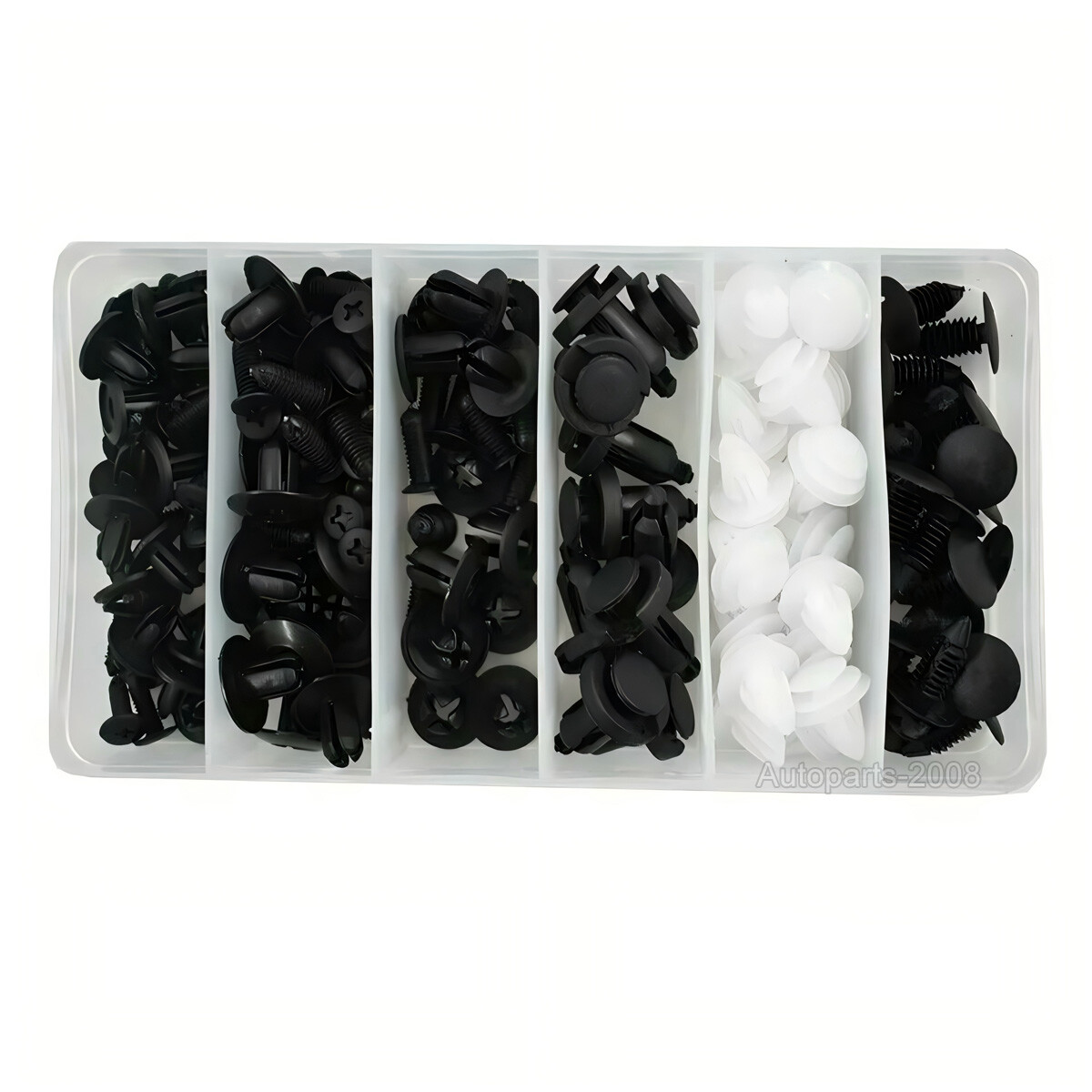 100Pcs Auto Bumper Clips Car Clips Plastic Rivets Fasteners Push Retainer Kit