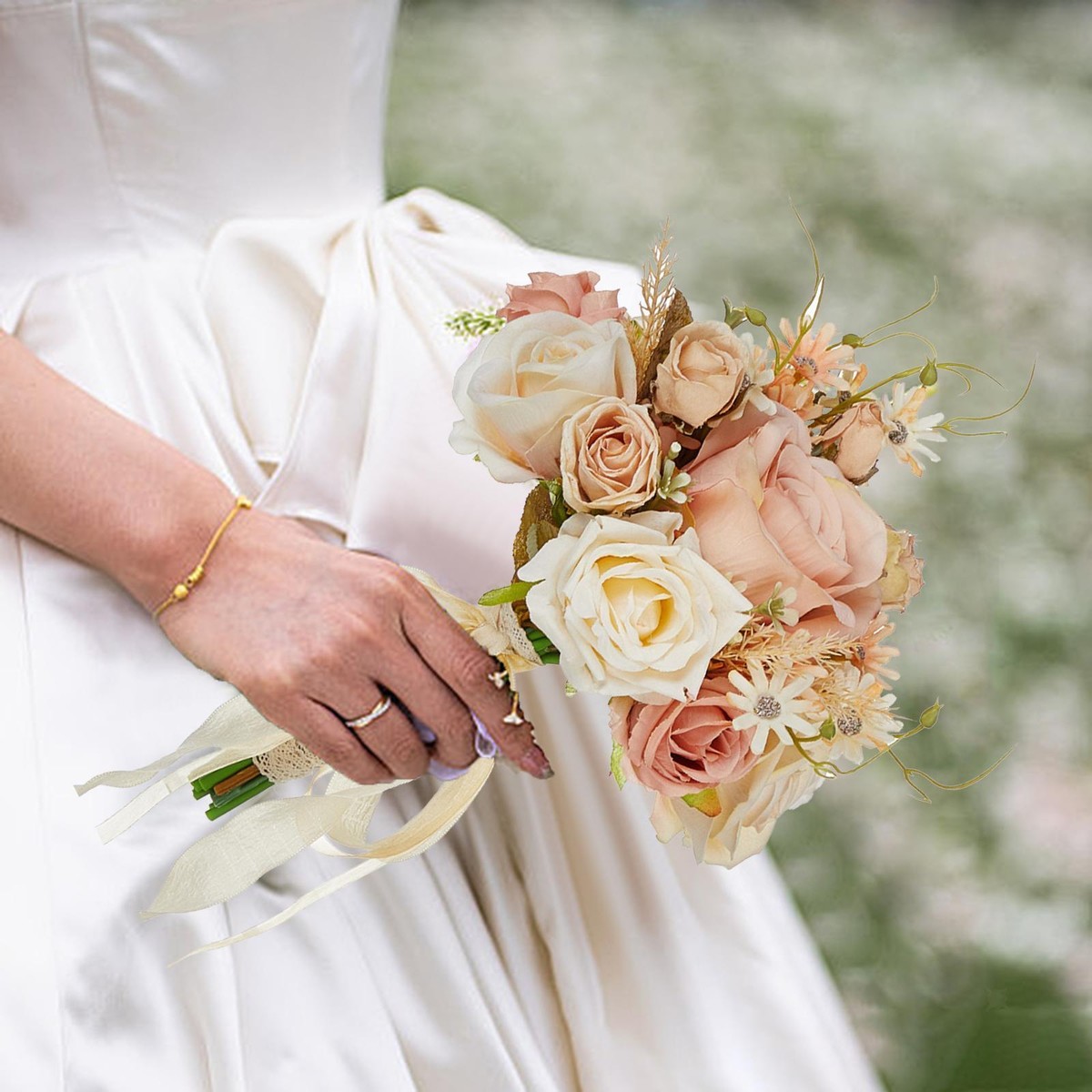 Wedding Bridal Bouquet Rose Flowers for Wedding Valentine's Day | eBay Wedding Bridal Bouquet Rose Flowers for Wedding Valentine's Day | eBay