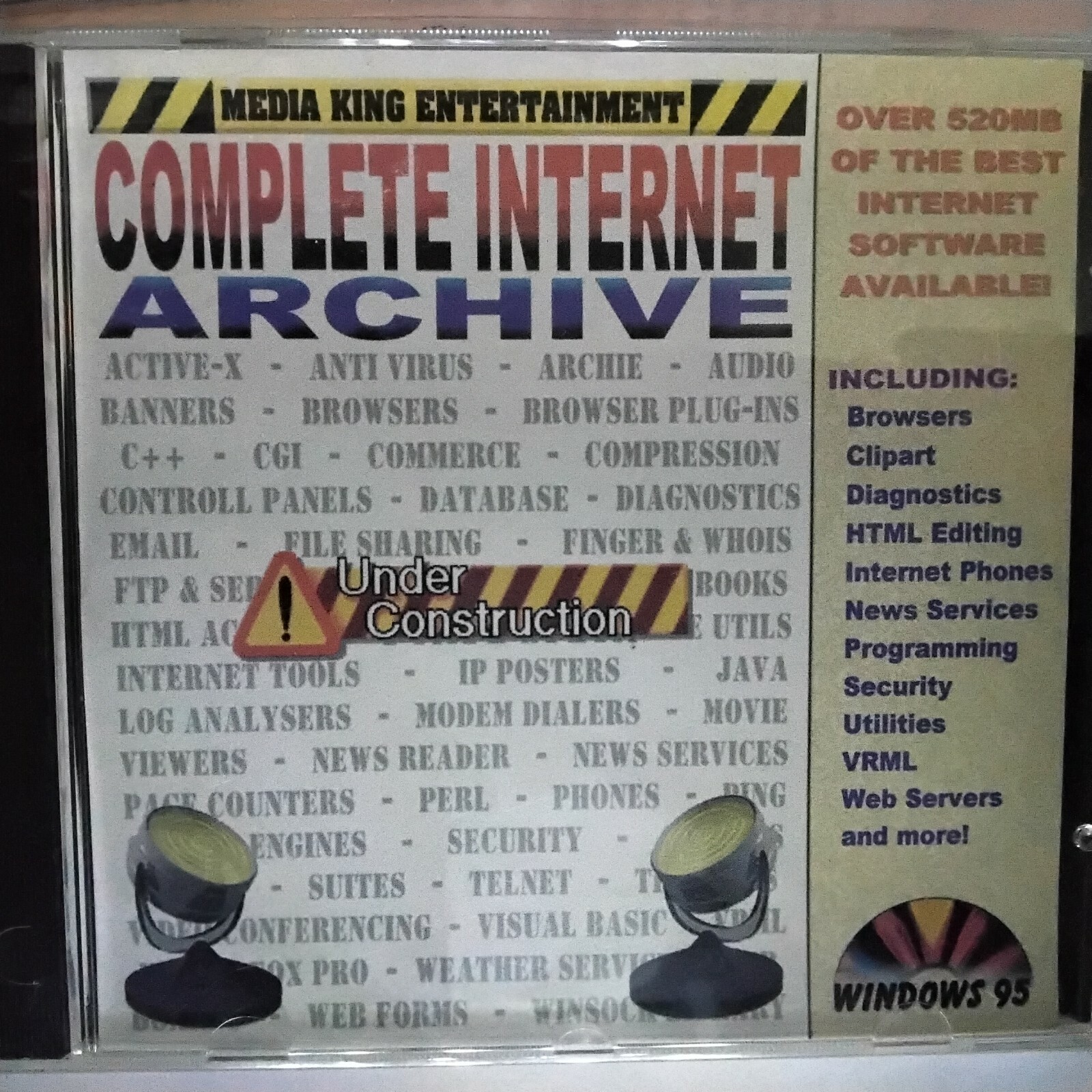 Complete Internet Archive PC CD-ROM Windows 95 Vintage Computer Software  Sealed | eBay