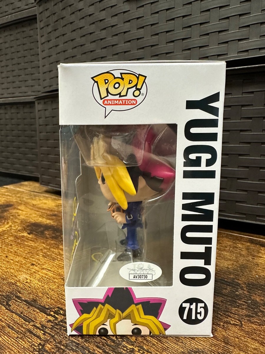 JSA Signed Dan Green Funko Pop! Yu-Gi-Oh! Yugi Muto #715 with