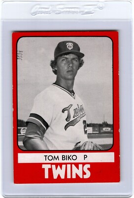 1980 TCMA Orlando TWINS #3 TOM BIKO Medicine Hat ALBERTA Canada