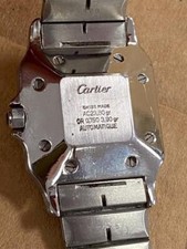 CARTIER SANTOS GALBEE 18K TWO-TONE 29mm AUTOMATIC WATCH. 8