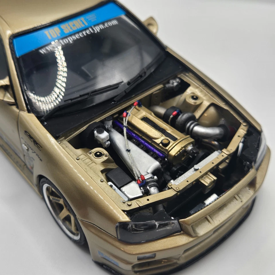 1/24 RB26DETT with R34 Engine Bay Transkit - Image 3 of 4