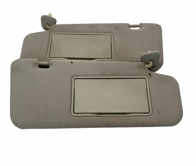 09 14 Nissan Murano Right Sun Visor Sunvisor Shade Lighted Gray Used