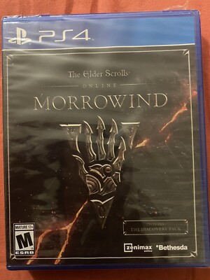 The Elder Scrolls Online Morrowind PS4 BRAND NEW. FREE SHIPPING