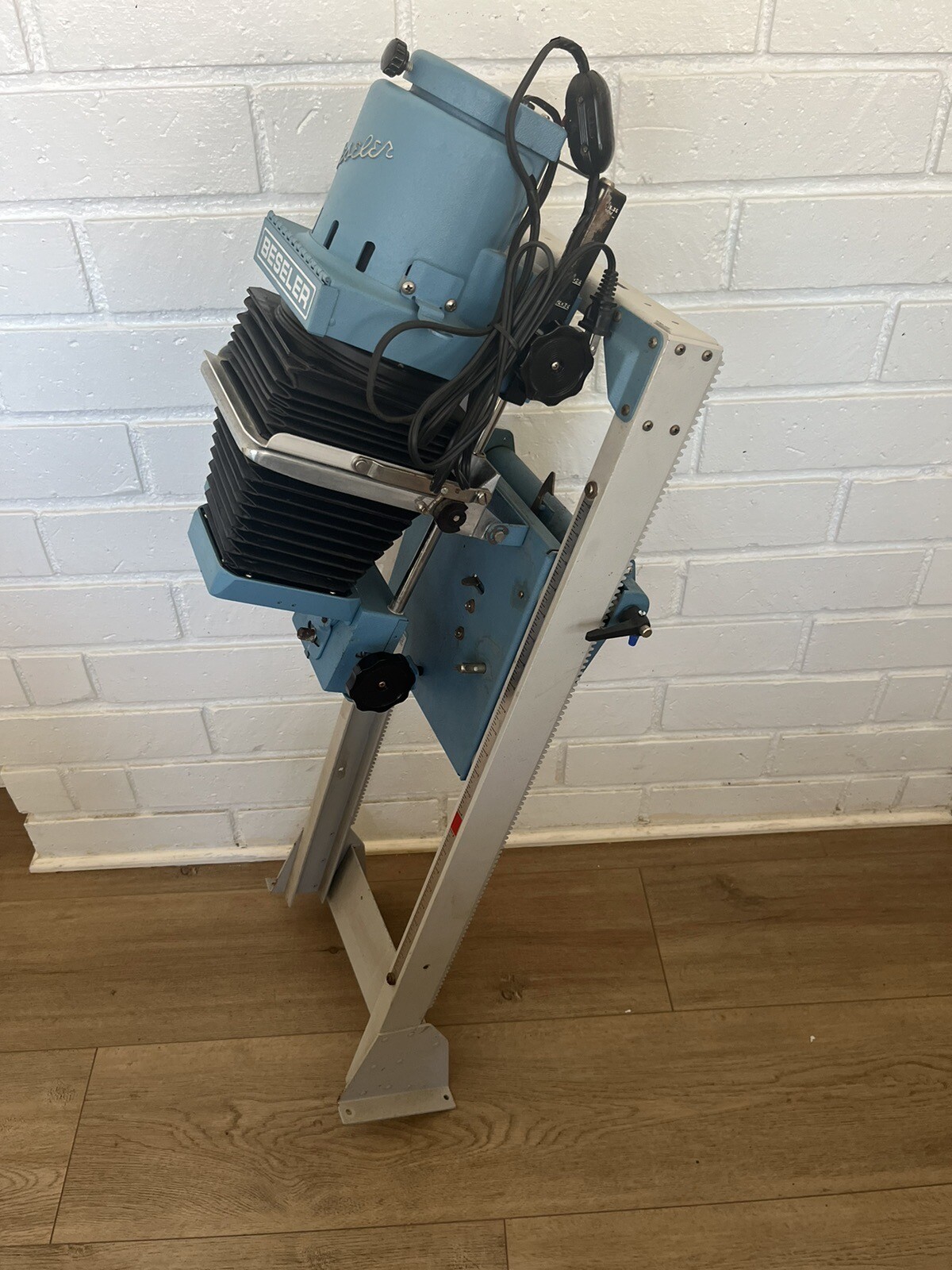Vintage Beseler Model 23C Series II Blue Darkroom Photo Enlarger 1960s