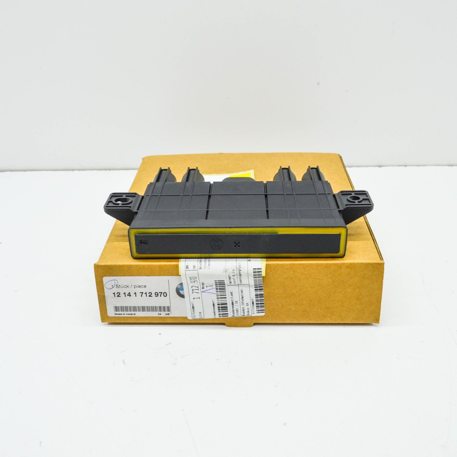 NEW BMW 7 E38 CATALYTIC CONVERTER CONTROL UNIT 1712970 12141712970 