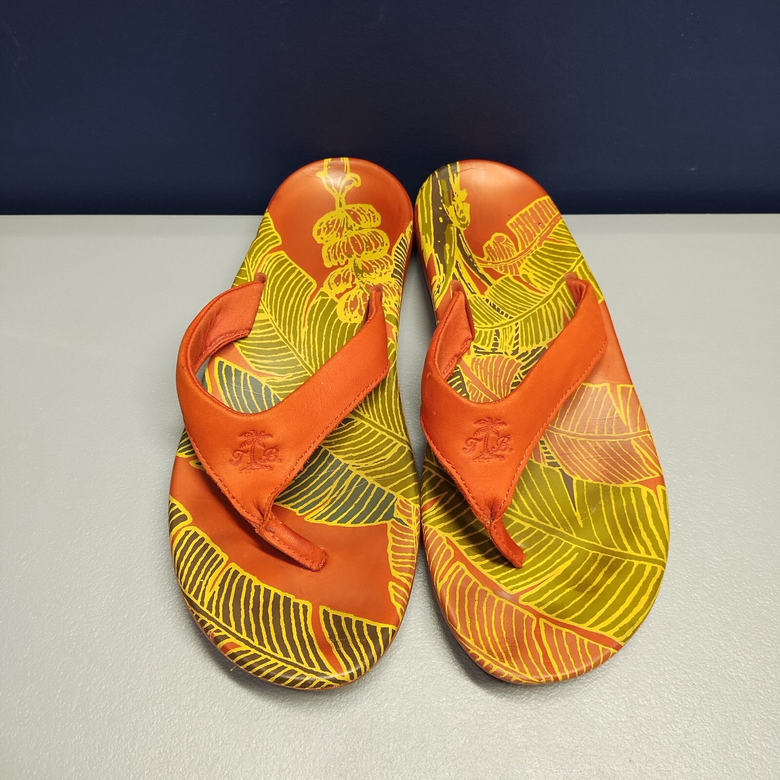 SAOLA Infradito Tommy Bahama donna taglia 8 5 multi cinturino suola gomma comodo slip on