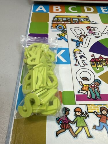 Selchow & Righter Vintage 1972 Scrabble Alphabet ABC Board Game Kids Learning - Picture 3 of 10