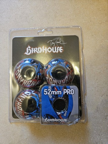 Birdhouse Tony Hawk 52mm PRO Skateboard Wheels 99a - Picture 2 of 6