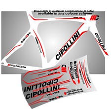 CIPOLLINI adesivi stickers decal telaio bici
