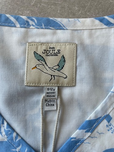 Mini Boden : Girls Summer Dress : Age 11-12 : 100% Cotton, Beach Scene Print - Picture 3 of 11