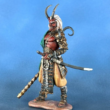 Resin Tabletop Miniature oni demon. Decor Toy Soldiers 60  
