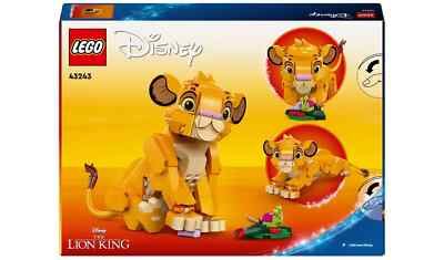 LEGO Disney Simba the Lion King Cub 43243 Building Toy Iconic