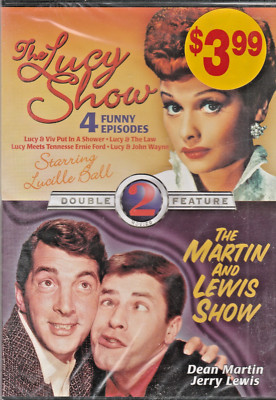 The Lucy Show & the Martin and Lewis Show Double Feature DVD - NEW SEALED