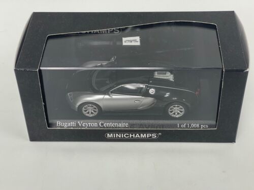 1/43 Minichamps Bugatti Veyron Centennaire 2009 Chrom/Grün 400 110852 BK072 - Bild 7 von 8