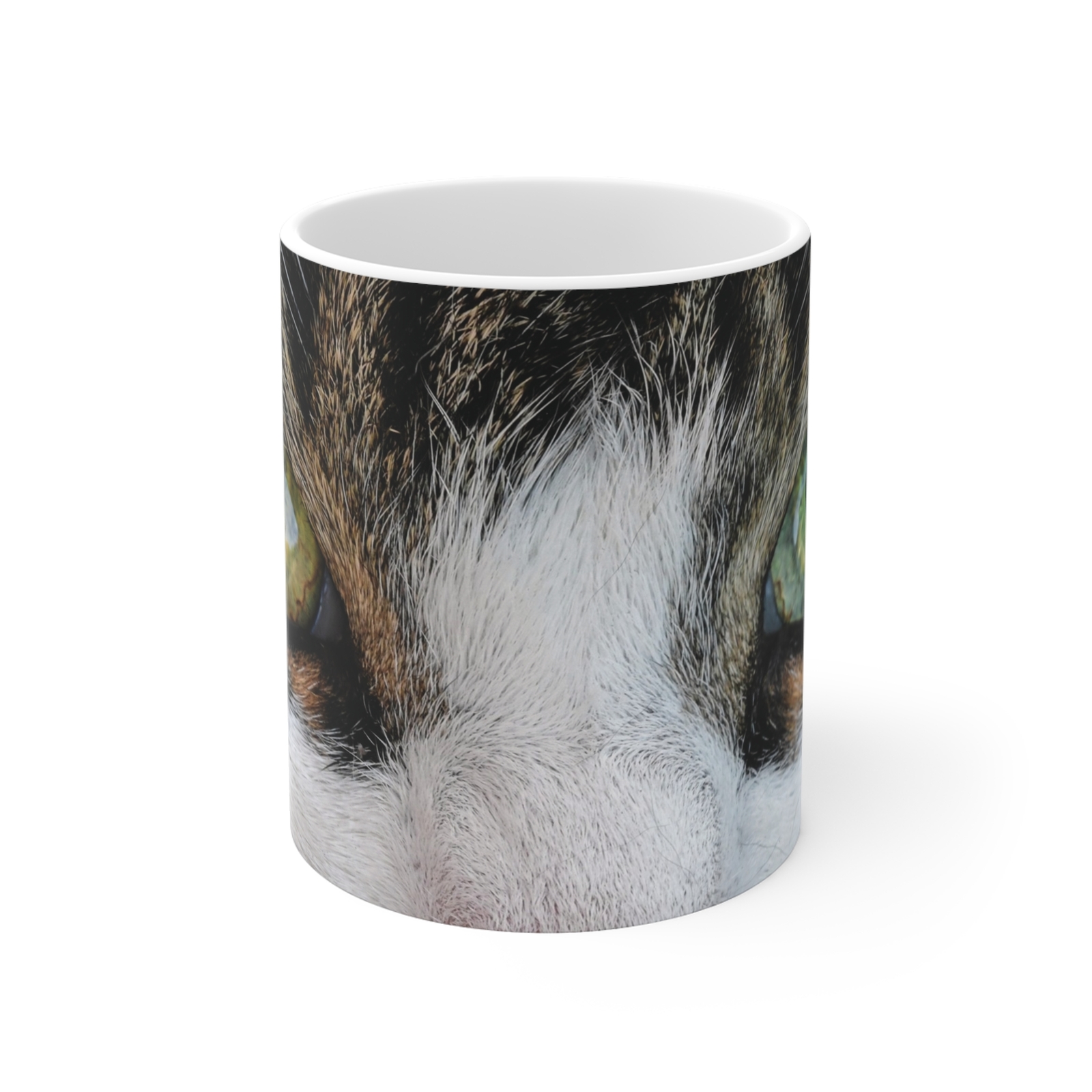 cat's eyes mug