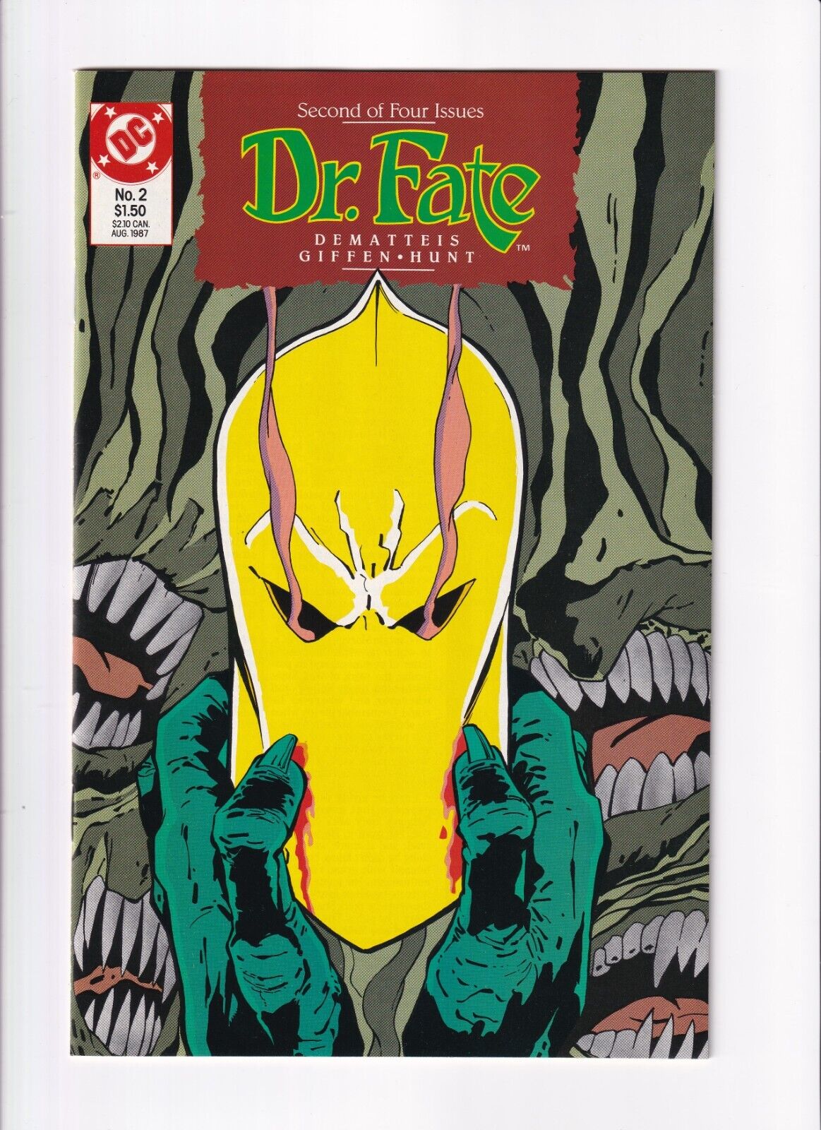 DR. FATE #2 OF 4 ISSUES DC COMICS AUGUST 1987