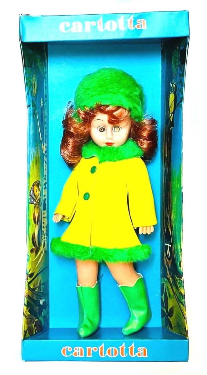 VINTAGE 1970s PLAGGONA CARLOTTA DOLL 15in. MADE IN GREECE NEW IN BOX RARE |  eBay