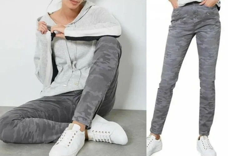 Mint velvet camo jeans clearance