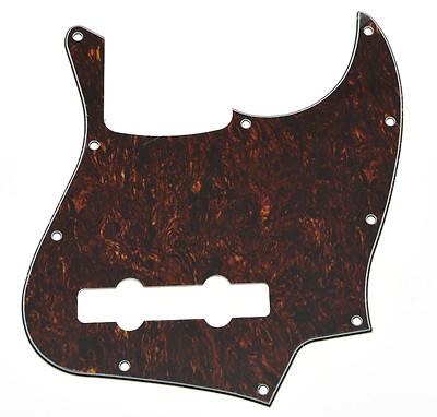 Rot Schildpatt Kunststoff 5 Saiten Jazz Bass J Bass Schlagbrett für Standard Fender