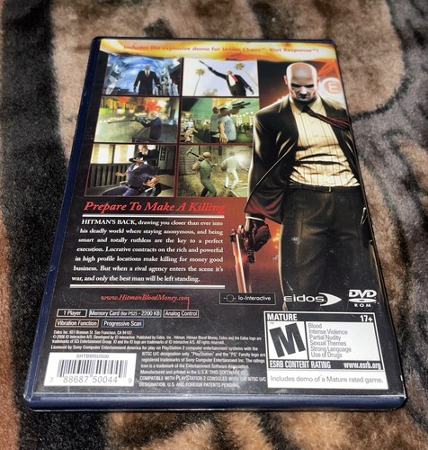 Hitman 1 & 2 Blood money - Silent Assassin Sony PlayStation 2 PS2 2004 - Picture 2 of 6