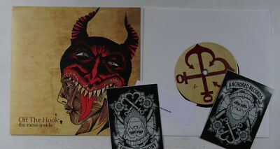 Off The Hook The Mess Inside GER 7inch Vinyl Single 2015 + Sticker Hardcore