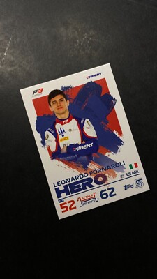 Topps Turbo Attax Formula 1, Nr. 277 F3 Hero-Karten Leonardo Fornaroli