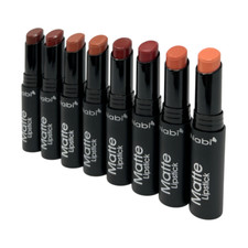 Nabi 8 Different Assorted Brown Tone Matte Lipstick Set, High Pigmented