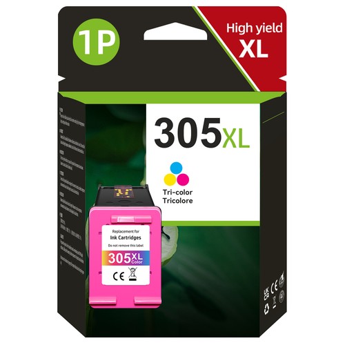 Printer Cartridge for HP 305XL DeskJet 2700 2710 2720 2820e Envy 6030 6032 6420e - Picture 10 of 11