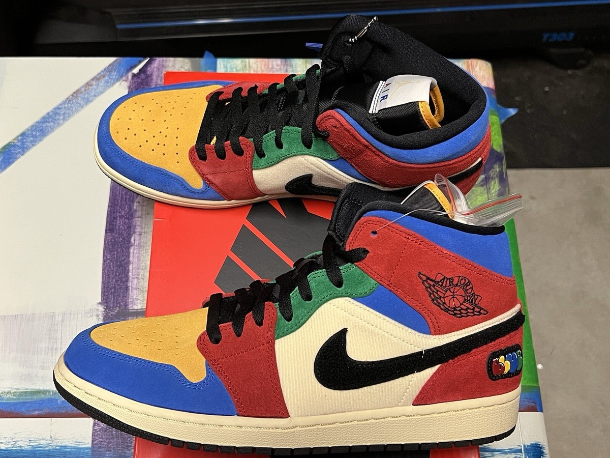 Nike Air Jordan 1 Mid Fearless Blue The Great CU2805-100 Mens Size  