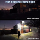 LED Solar Light Motion Sensor 3 Modes Flood Lamp Outdoor Street Wall Yard Garden — photo 8