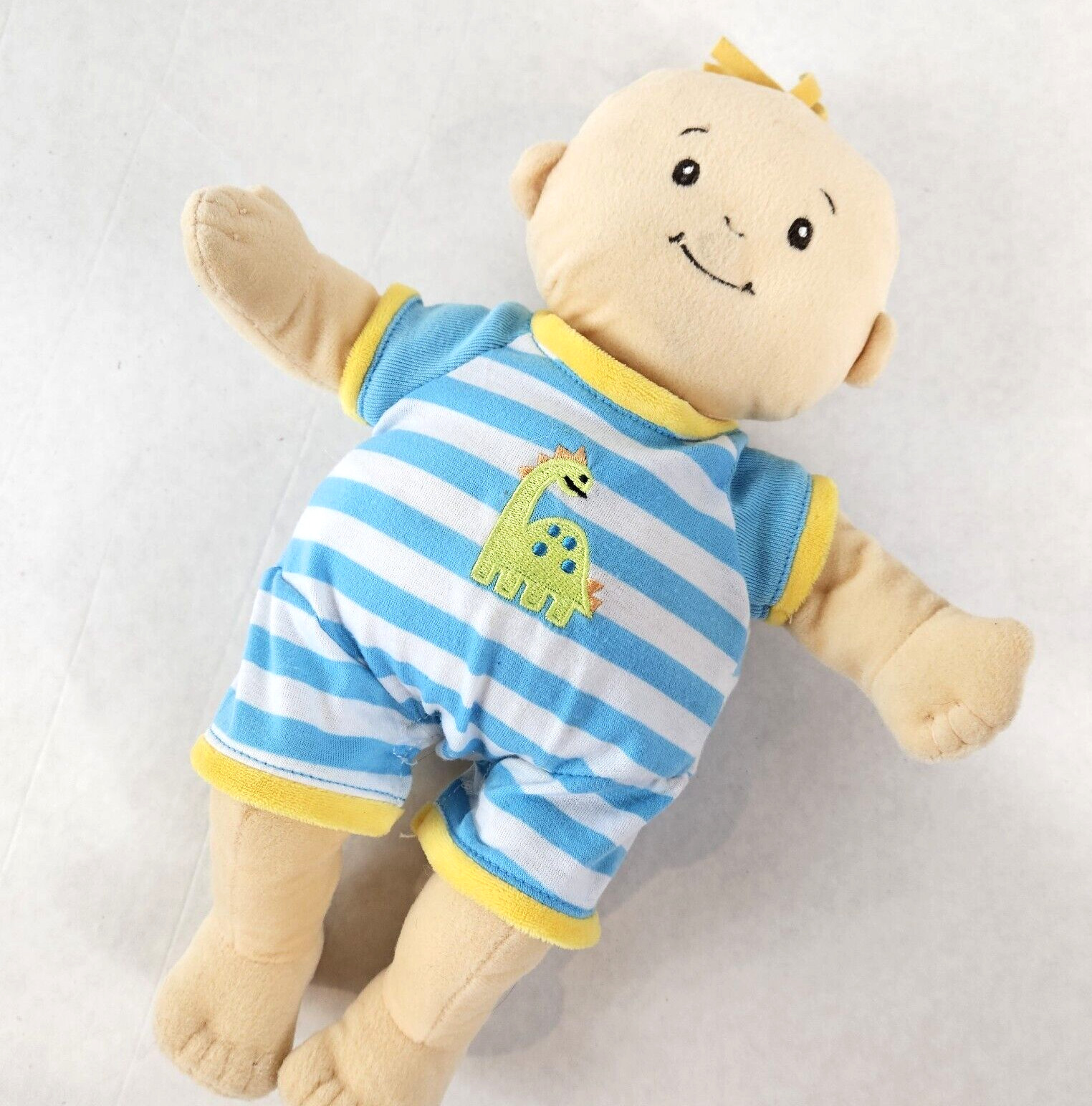 Manhattan Toy Baby Stella Boy Plush Doll Magnetic Mouth Toy 