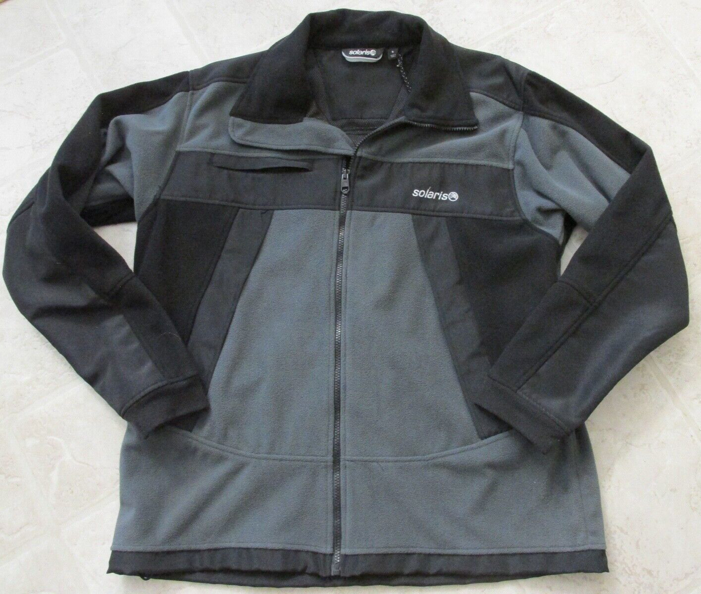 SOLARIS Wind Protection Warm Lined Fleece Jacket sz L NWT $149.00