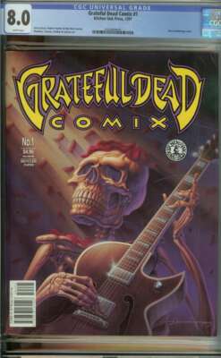 希少！　GRATEFUL DEAD COMIX No.1 Grateful Dead Comix No. 1 (1991 Kitchen Sink Press) Jerry