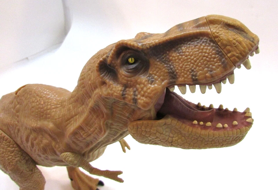 Jurassic Park World T-REX Dinosaurio con Mandíbula Masticadora 16" Tyrannosaurus Juguete de Acción Foto 2 de 4