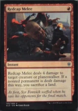 Redcap Melee - Throne of Eldraine: #135, Magic: The Gathering Nm R75