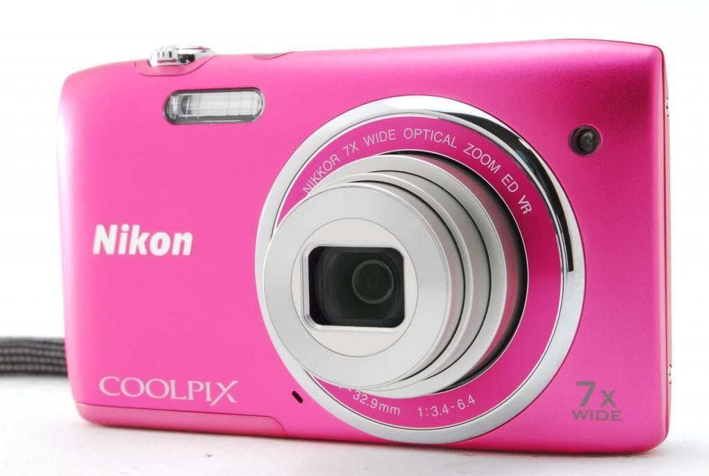 NIKON COOLPIX S3500　ピンク Nikon Coolpix S3500 Compact Digital Camera - Pink (20MP, 7x