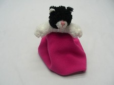 BEAR HANDS AND BUDDIES - "KITTY CAT" KIDS SIZE XS - PILL BOX CAP BEANIE HAT 