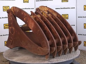 35" Wide Brush Grapple with Wain-Roy Lugging for 120 Size Excavator 