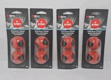 4 Packs -KIWI Sneaker Odor Max Defense Deodorizer, Shoe Deodorizer Balls - NIB